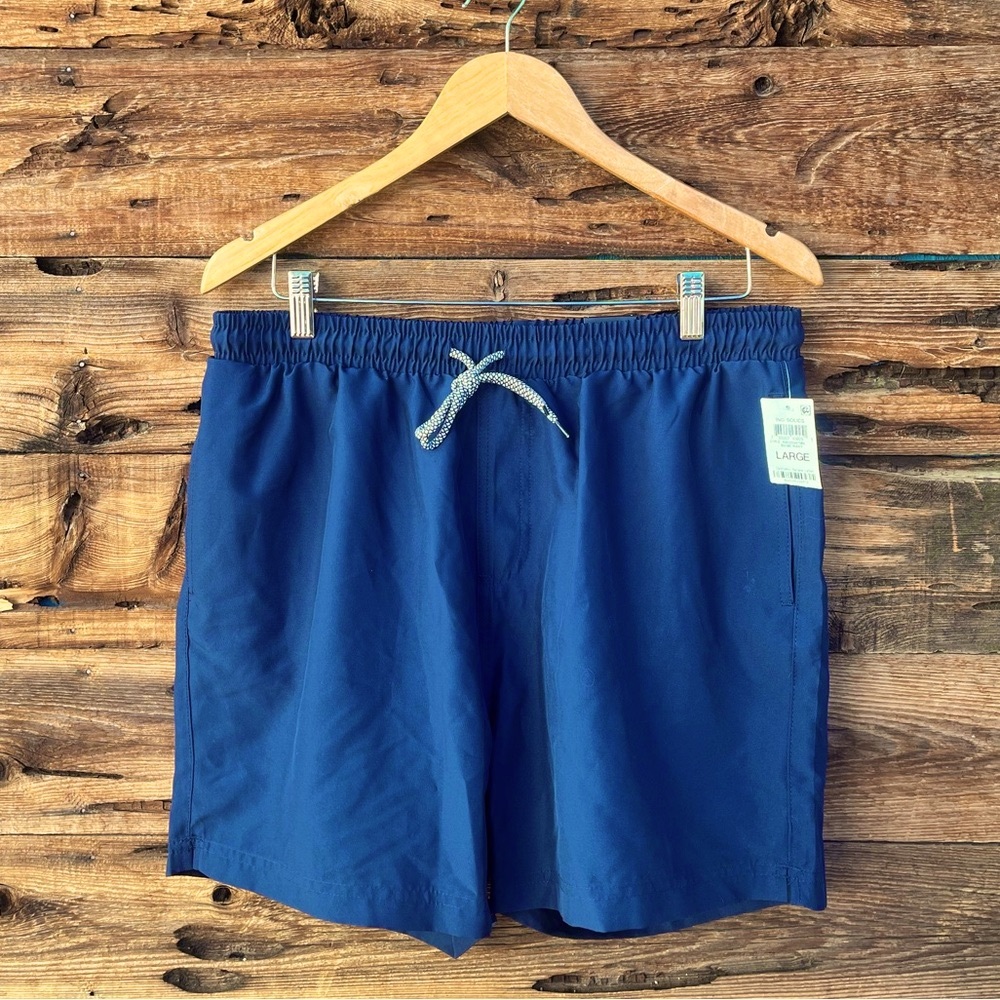 INC | NWT Men's Navy Swim Shorts L